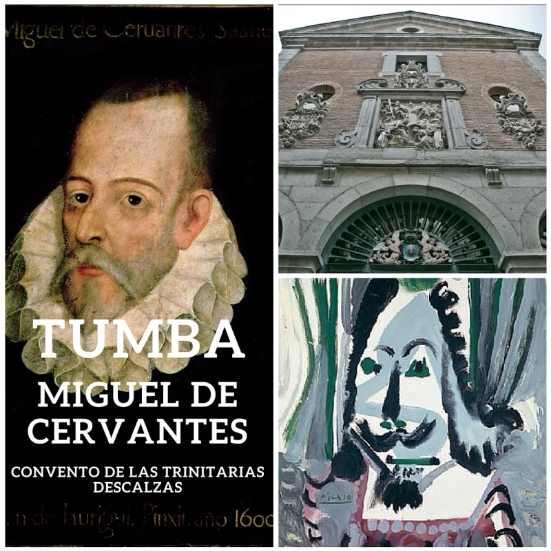 Visita a la tumba de Cervantes