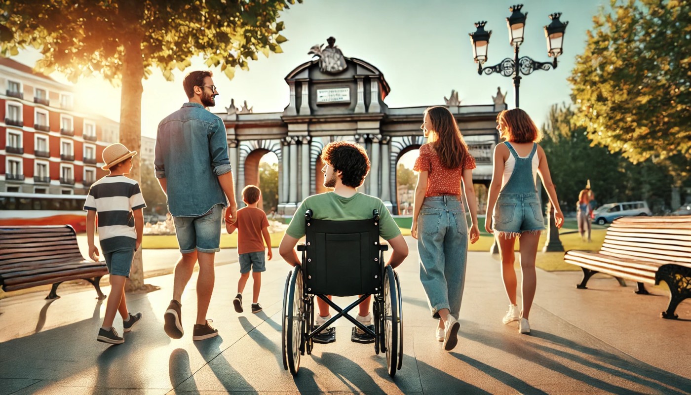 Wheelchair and mobility scooter Rentals for disability in Madrid