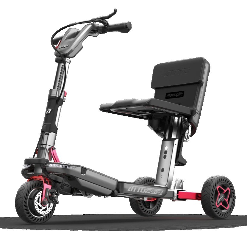Atto Sport Max. The folding mobility scooter for heavy users