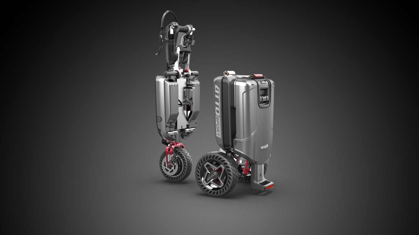 ATTO y ATTO SPOR. Los mejores scooter tipo maleta para personas con discapacidad