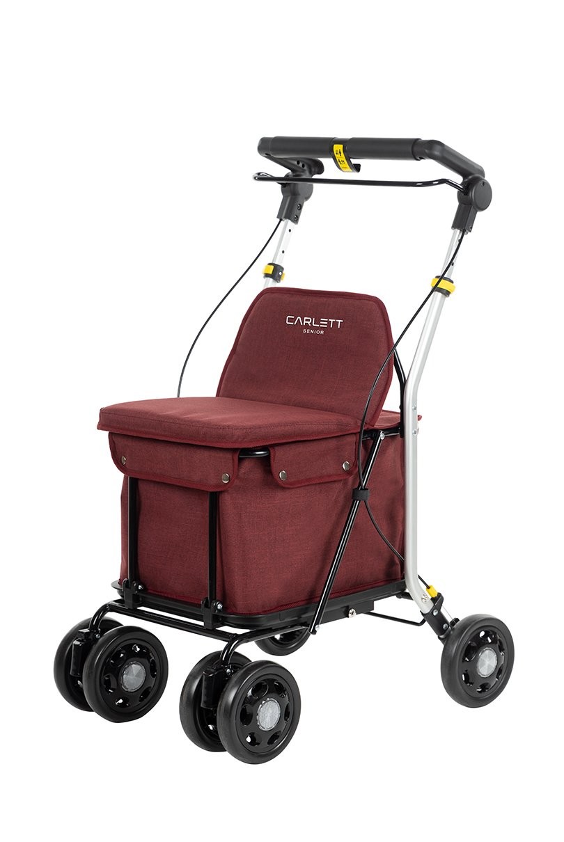 Carlett Senior Comfort Pro | Shopping Cart and Walker