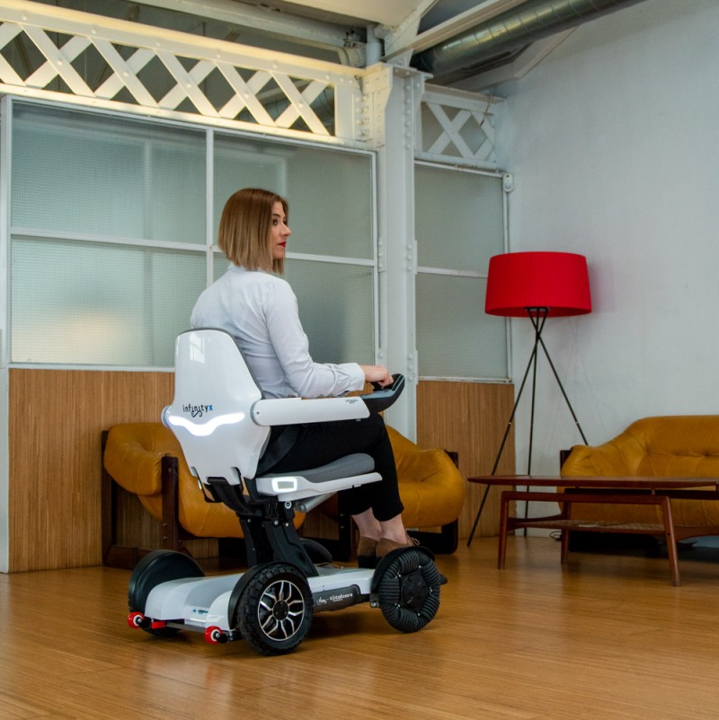 InfinityX, Folding electric wheelchair