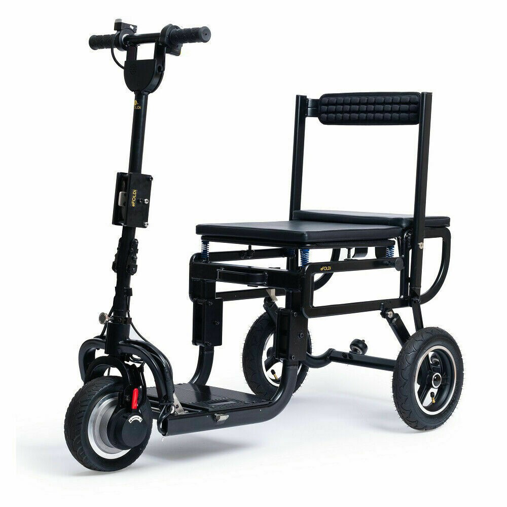 eFoldi lightweight folding mobility scooter