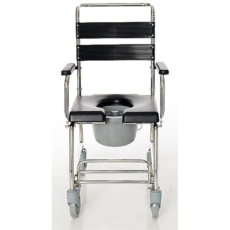 Iguazu shower chair with toilet and wheels