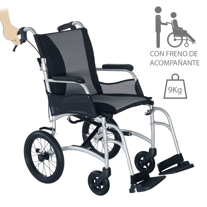 Silla de Ruedas Plegable Ergo Transit