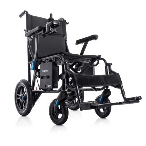 iTaka | Folding ultralight electric wheelchair| Accessible Madrid
