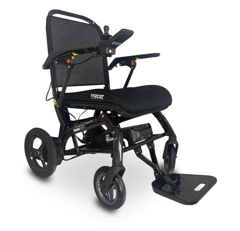 Jazzy Ultra Light | Folding Electric wheelchair | Fiber Carbon
