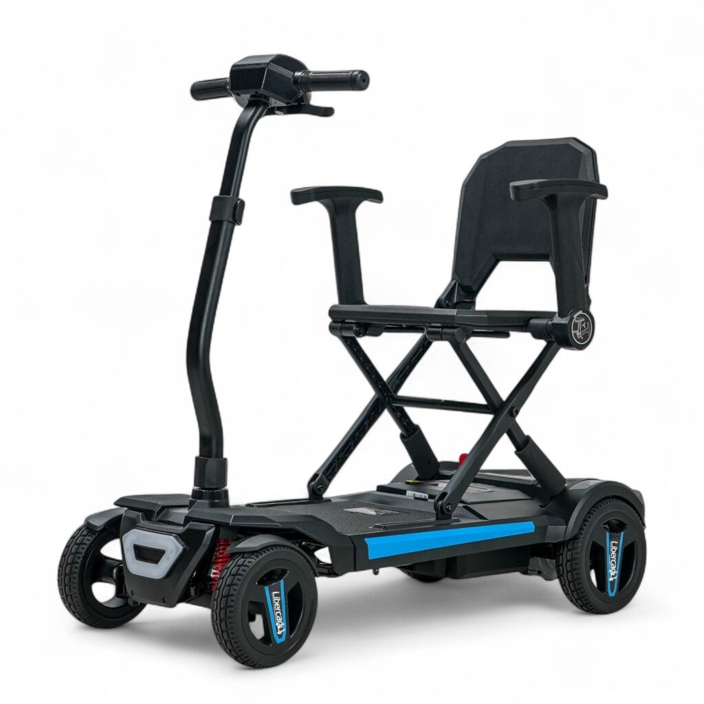 Libercar Zenit | Scooter eléctrico con plegado electrónico | Accessible Madrid