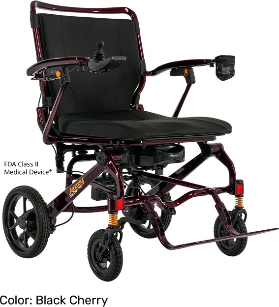 Jazzy Carbon Max HD | Light bariatric folding electric wheelchair