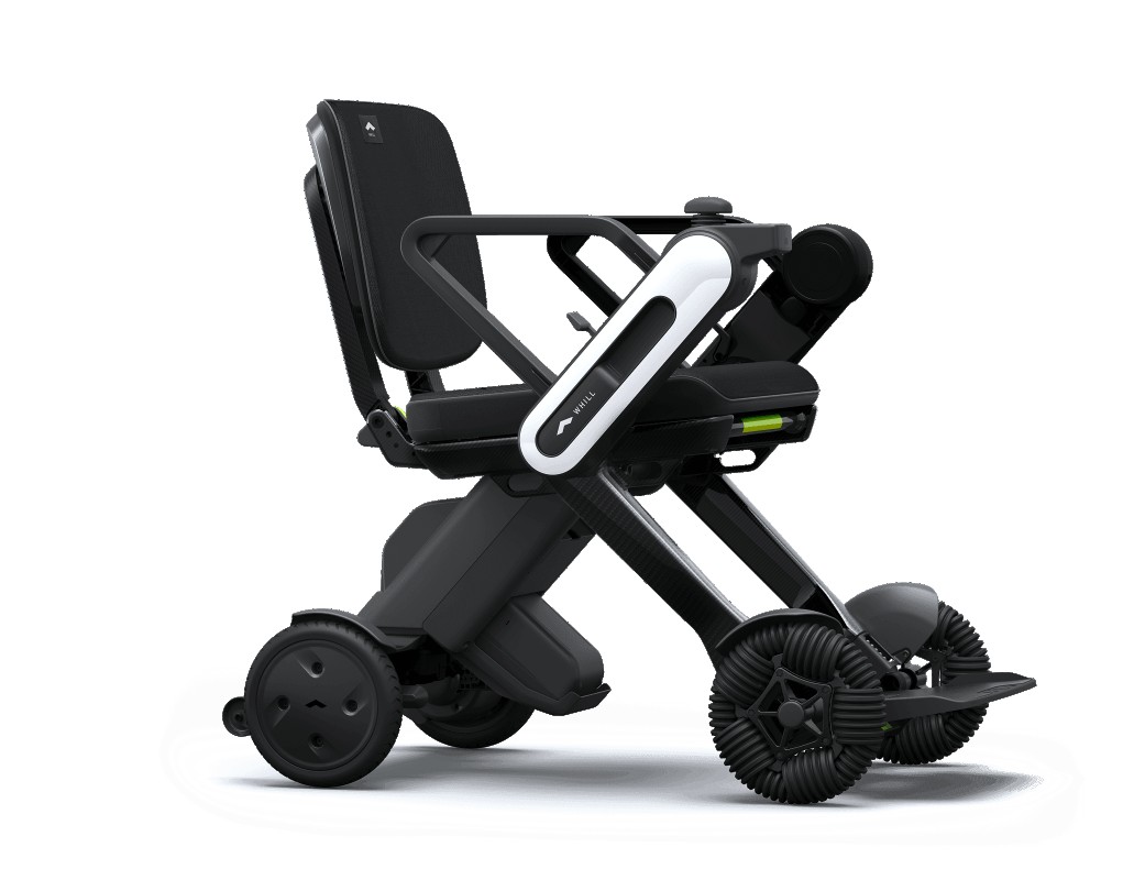 WHILL Model C Lite | Silla eléctrica plegable fibra de carbono