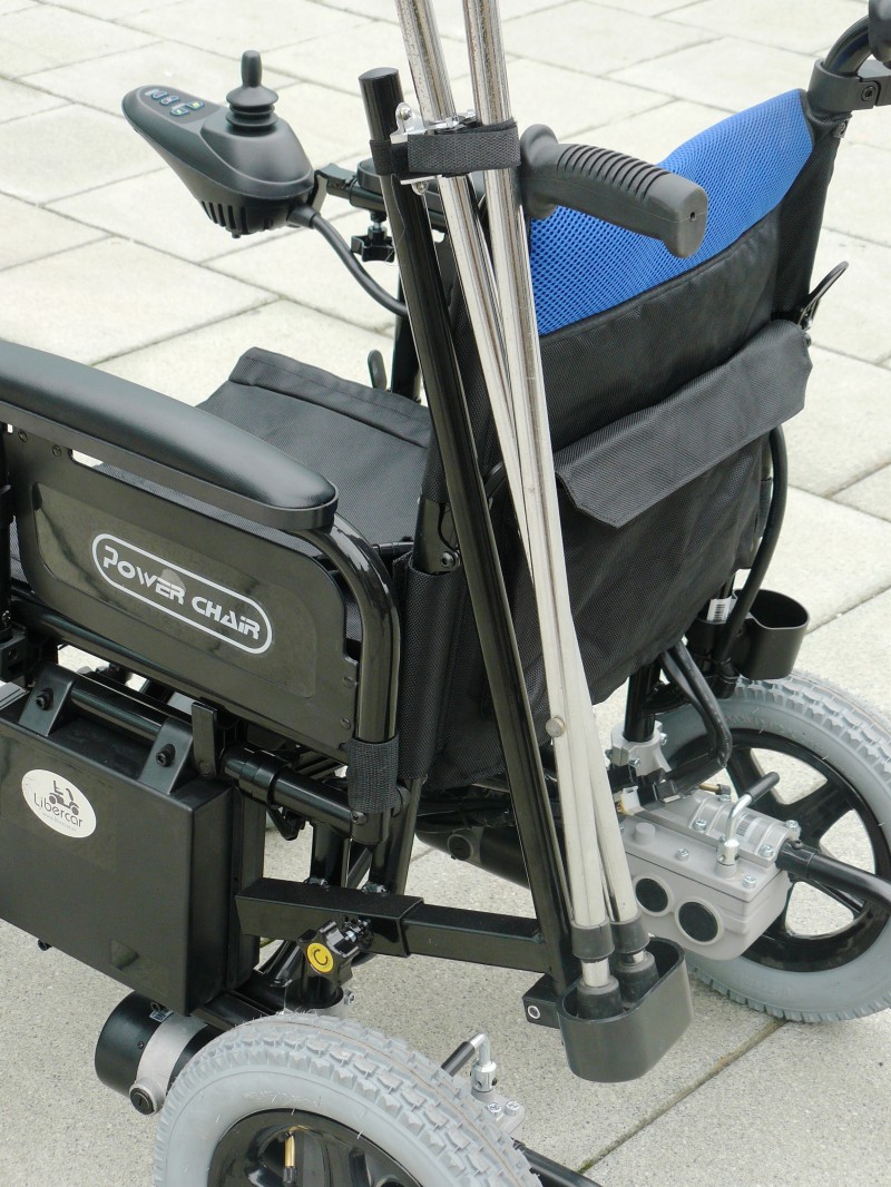 Portamuletas para scooter y silla de ruedas 