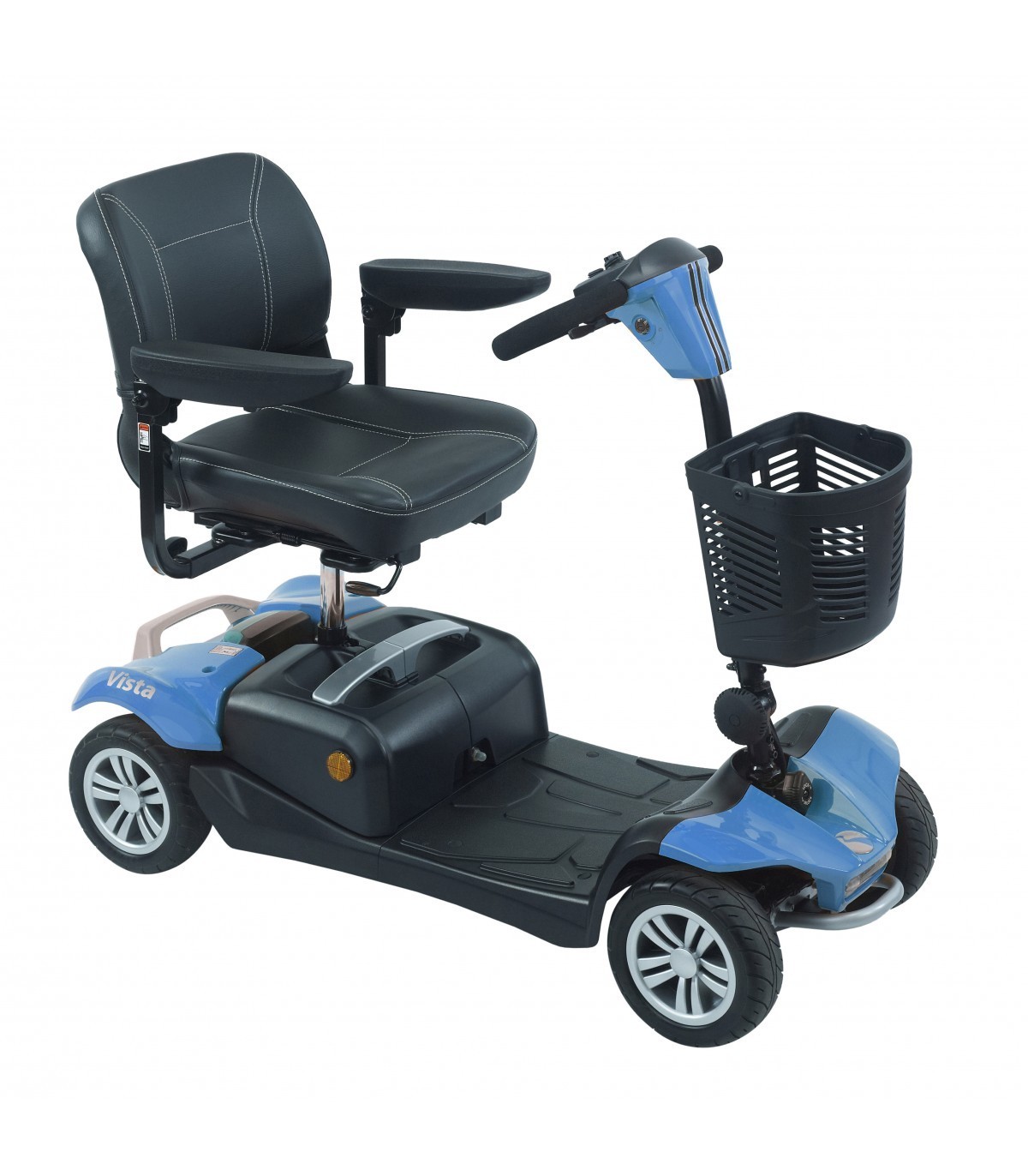 Vista scooter eléctrico desmontable