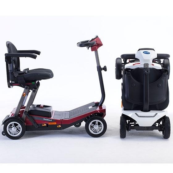 Invacare Scorpius foldable mobility scooter