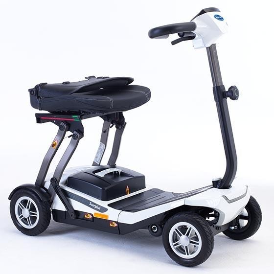 Invacare Scorpius foldable mobility scooter