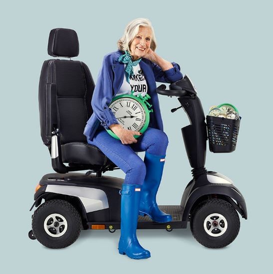 Invacare Comet Alpine + heavy duty mobility scooter