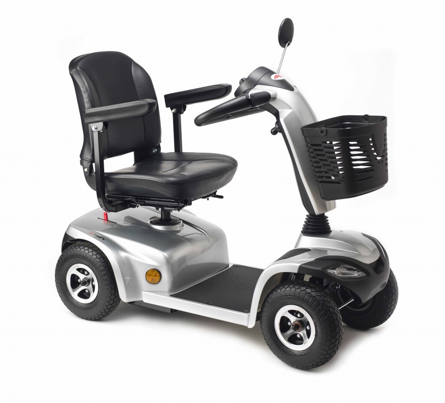 Pneu noir increvable avec insert PU [scooter Invacare Leo 3 – 4]