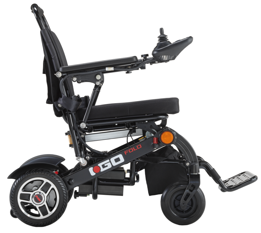 Pride i-Go Fold silla de ruedas eléctrica plegable ultraligera