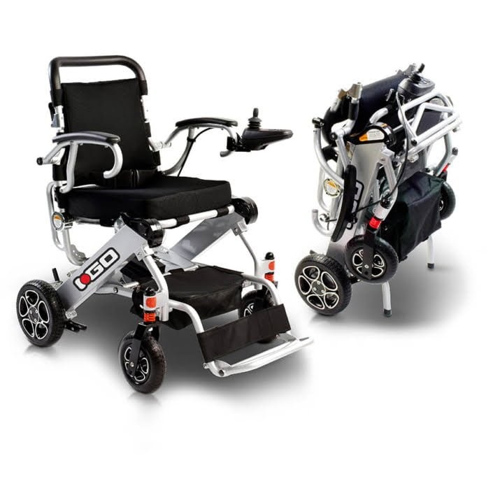 Pride i-Go silla de ruedas eléctrica plegable ligera