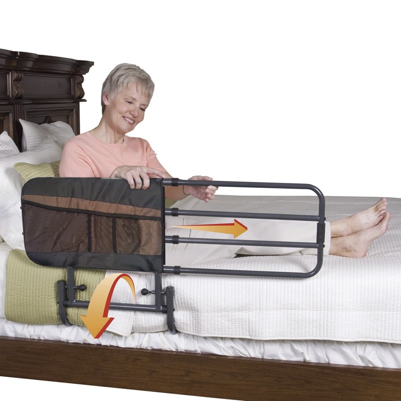 Pivot Rail extendable & foldable bed rail