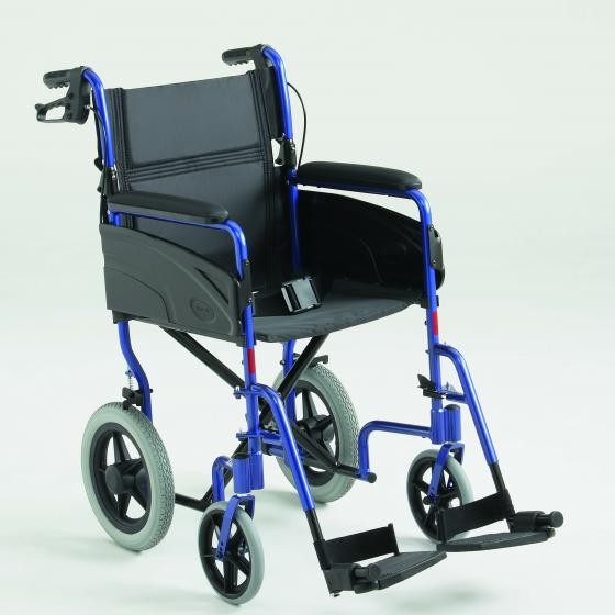 Invacare Alu Lite transport manual wheelchair