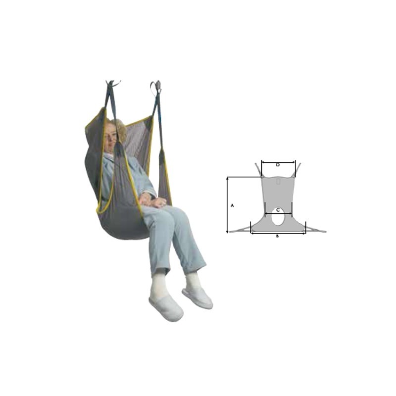 Comfort toilet sling