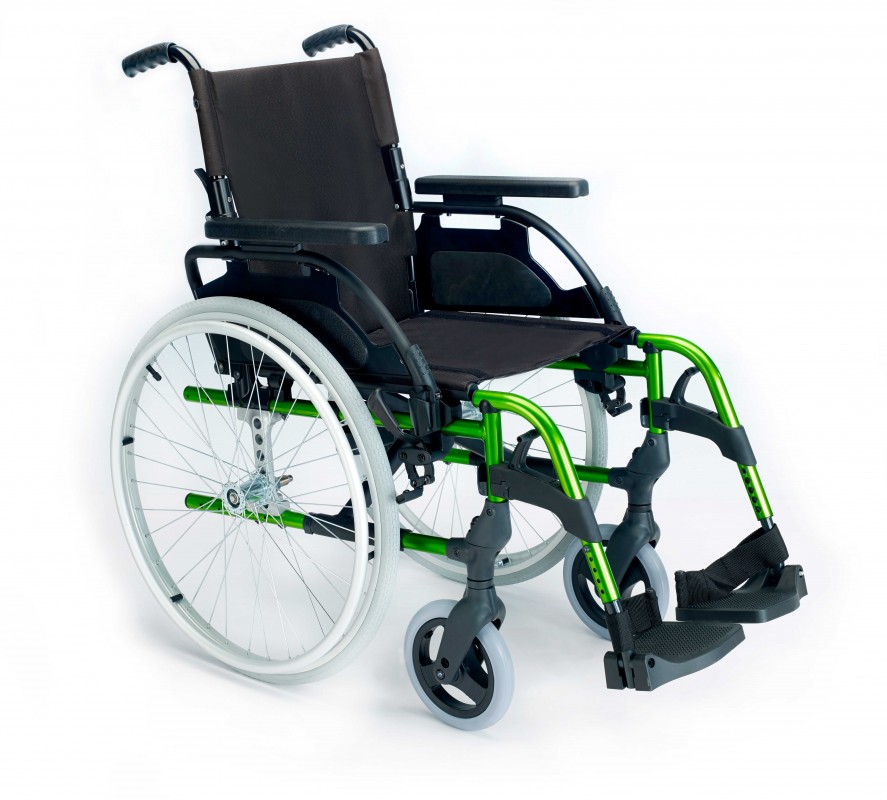 Breezy Style lightweight self-propelled manual wheelchair