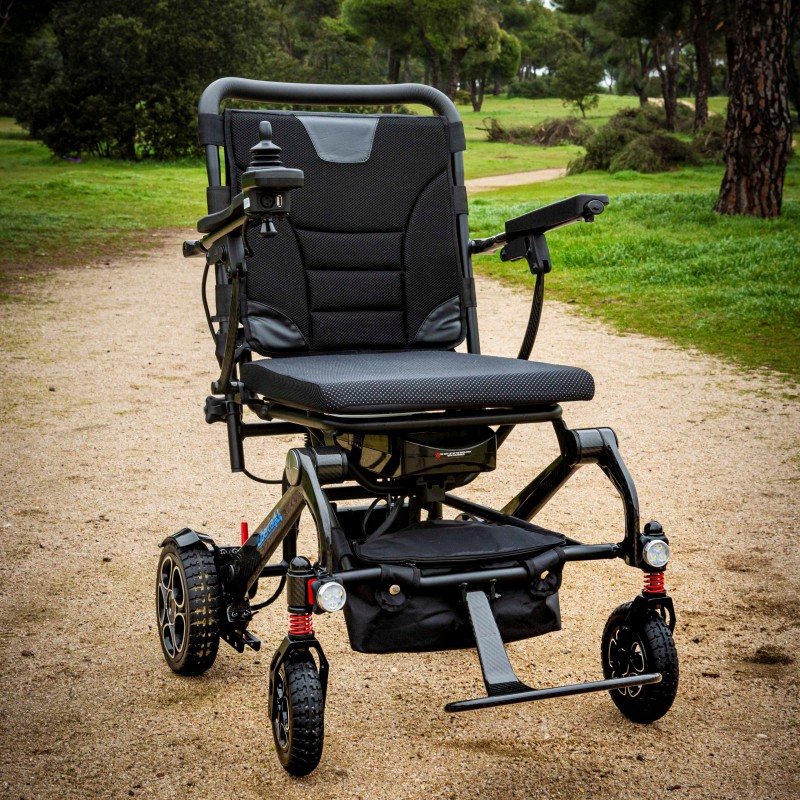 Libercar Alma ultralight folding power chair with carbon fiber frame