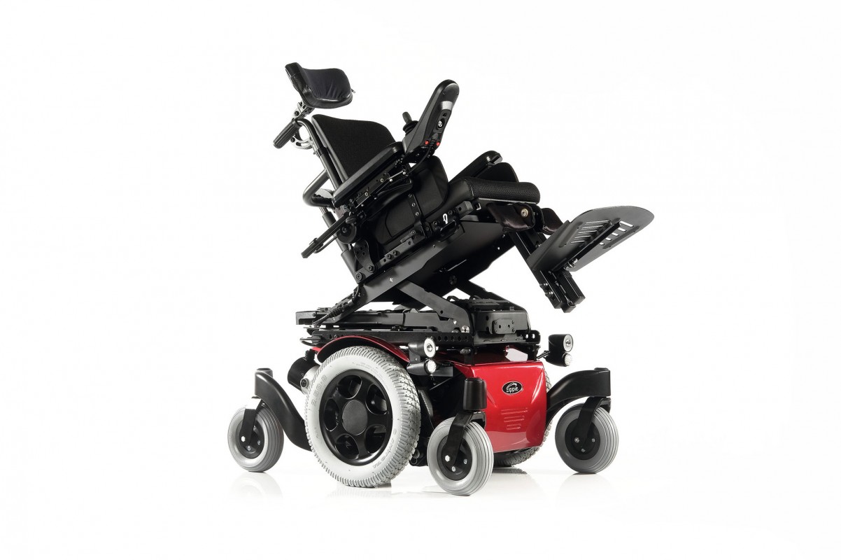 Zippie Salsa M2 mid wheel drive base pediatric power chair